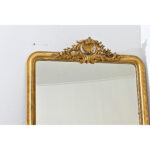French 19th Century Louis Philippe Gilt Mantel Mirror