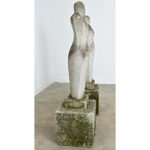 French Early 20th Century Pair of Modern Garden Statues