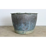 English 19th Century Massive Copper Cauldron