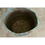 English 19th Century Massive Copper Cauldron