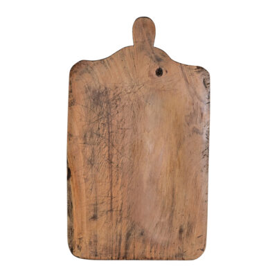 French 19th Century Solid Beech Chopping Board