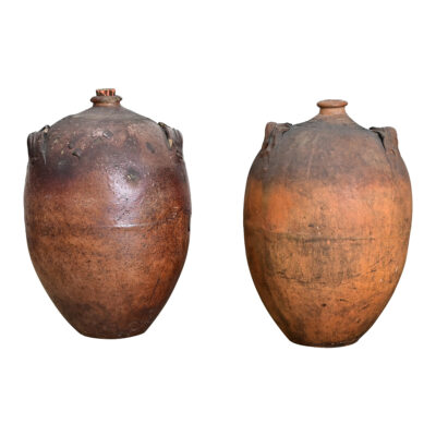 French 19th Century Massive Ceramic Olive Oil Jars