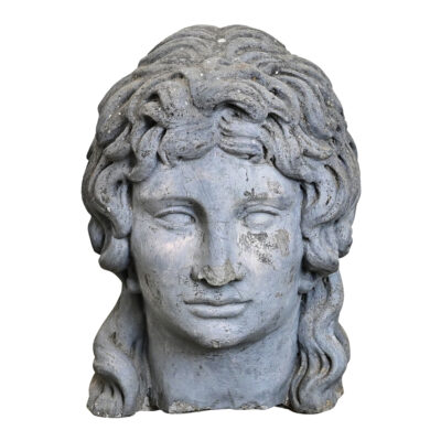 English 20th Century Stone Bust of Alexander the Great