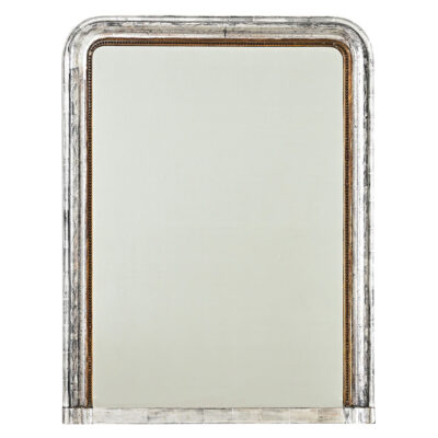 French 19th Century Silver Gilt Louis Philippe Mirror