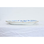 English 19th Century Blue & White Porcelain Platter