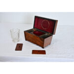 English 19th Century Rosewood Tea Caddy