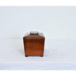 English 19th Century Rosewood Tea Caddy