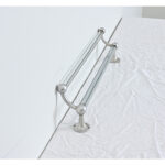 French Art Deco Lucite Towel Bar