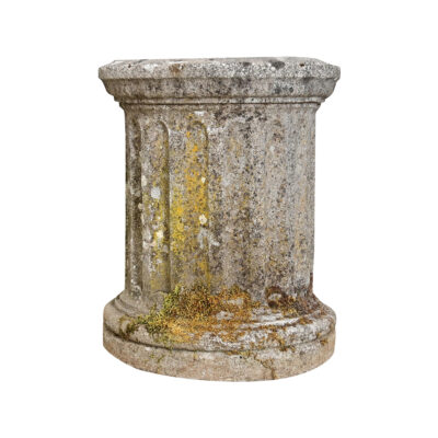 English 19th Century Cast Stone Column