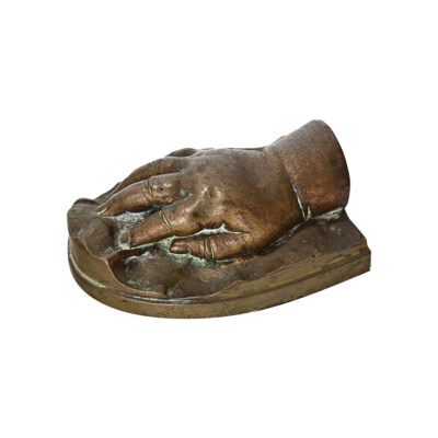 French 19th Century Bronze Cast Baby Hand