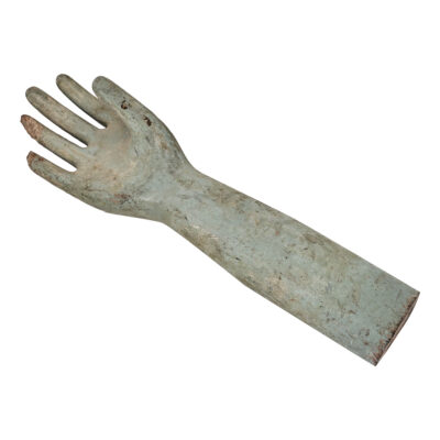 French Vintage Carved Wood Glove Mold
