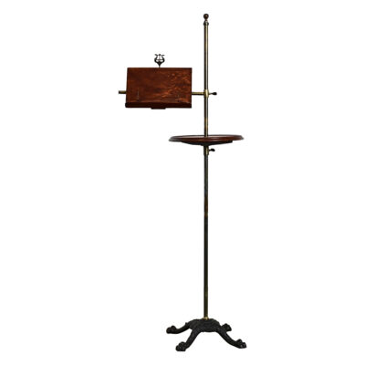 English Victorian “Literary Machine” Book Stand