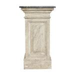 French 19th Century Faux Marble Painted Pedestal