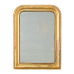 French 19th Century Petite Louis Philippe Gilt Mirror