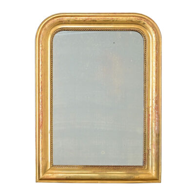 French 19th Century Petite Louis Philippe Gilt Mirror