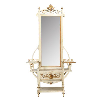 French 19th Century Art Nouveau Hall Tree