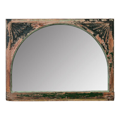 French 19th Century Window Transom Mirror