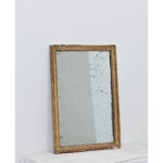 French 18th Century Petite Gilt Mirror with Original Glass