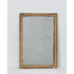 French 18th Century Petite Gilt Mirror with Original Glass