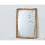 French 18th Century Petite Gilt Mirror with Original Glass