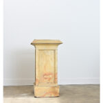 French 19th Century Faux Marble Painted Pedestal