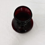 English 19th Century Amethyst Glass Hyacinth Vase