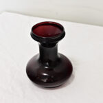 English 19th Century Amethyst Glass Hyacinth Vase