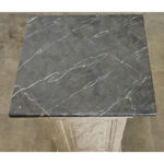 French 19th Century Faux Marble Painted Pedestal