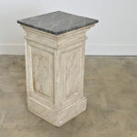 French 19th Century Faux Marble Painted Pedestal